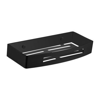 - OMNIRES UNI koszyk prysznicowy, 30 x 5 x 13 cm, czarny mat UN10331BL - UN10331BL - Łazienki Szydłowski