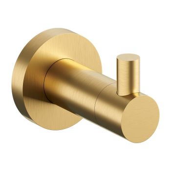 - OMNIRES MODERN PROJECT haczyk, złoty szczotkowany MP60110GLB - MP60110GLB - Łazienki Szydłowski