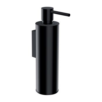 - OMNIRES MODERN PROJECT dozownik mydła w płynie, wiszący, czarny mat MP60721BL - MP60721BL - Łazienki Szydłowski