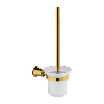 - OMNIRES ART LINE szczotka toaletowa wisząca, złoty połysk AL53620GL - AL53620GL - Łazienki Szydłowski