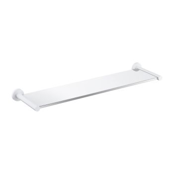 - OMNIRES MODERN PROJECT półka szklana, biały mat MP60930WM - MP60930WM - Łazienki Szydłowski
