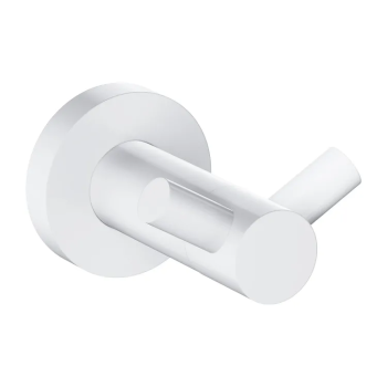- OMNIRES MODERN PROJECT haczyk podwójny, biały mat MP60120WM - MP60120WM - Łazienki Szydłowski