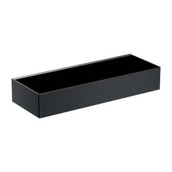 - OMNIRES UNI koszyk prysznicowy, 30 x 5 x 11 cm, czarny mat UN10335BL - UN10335BL - Łazienki Szydłowski