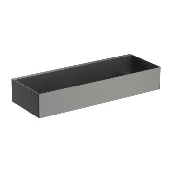 - OMNIRES UNI koszyk prysznicowy, 30 x 5 x 11 cm, grafit szczotkowany UN10335GR - UN10335GR - Łazienki Szydłowski