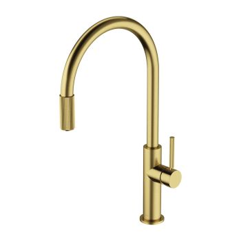 - OMNIRES SWITCH bateria kuchenna z zestawem filtrującym, mosiądz szczotkowany SW9057FD1BSB - SW9057-FD1BSB - Łazienki Szydłowski