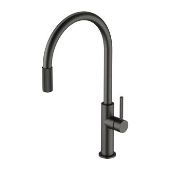- OMNIRES SWITCH bateria kuchenna z zestawem filtrującym, grafit szczotkowany SW9057FD1GR - SW9057-FD1GR - Łazienki Szydłowski