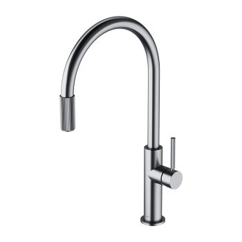  - OMNIRES SWITCH bateria kuchenna z zestawem filtrującym, nikiel szczotkowany SW9057FD1NI - SW9057-FD1NI - Łazienki Szydłowski