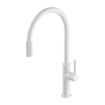  - OMNIRES SWITCH bateria kuchenna z zestawem filtrującym, biały mat SW9057FD1WM - SW9057-FD1WM - Łazienki Szydłowski