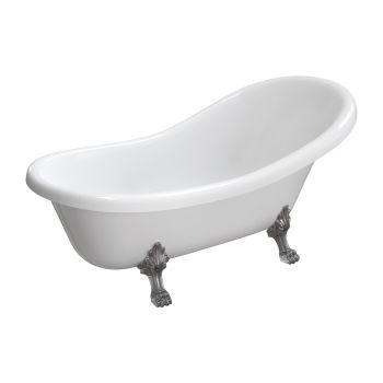 - OMNIRES ATENA COMFORT M+ wanna wolnostojąca retro 175 x 82 cm, biały połysk ATENA174BP - ATENA174BP - Łazienki Szydłowski