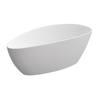  - OMNIRES BARCELONA M+ wanna wolnostojąca, 156 x 71 cm, biały mat BARCELONA156BM - BARCELONA156BM - Łazienki Szydłowski