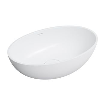  - OMNIRES SHELL M+ umywalka nablatowa, 50 x 32 cm, biały mat SHELL500UNBM - SHELL500UNBM - Łazienki Szydłowski