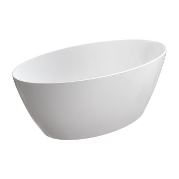  - OMNIRES SIENA M+ wanna wolnostojąca, 161 x 81 cm, biały połysk SIENAWWBP - SIENAWWBP - Łazienki Szydłowski