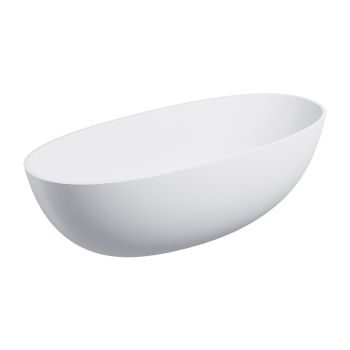  - OMNIRES SHELL M+ wanna wolnostojąca, 175 x 78 cm, biały mat SHELL175WWBM - SHELL175WWBM - Łazienki Szydłowski