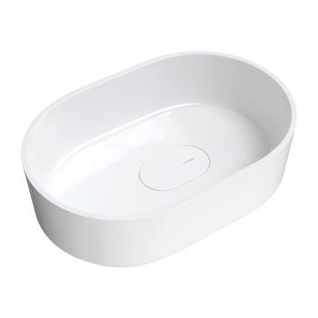 - OMNIRES CADENCE M+ umywalka nablatowa, 62 x 42 cm, biały połysk CADENCE620BP - CADENCE620BP - Łazienki Szydłowski