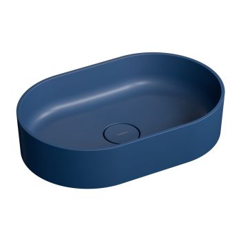  - OMNIRES OVO M+ umywalka nablatowa, 55 x 36 cm, midnight blue mat OVOUNMB - OVOUNMB - Łazienki Szydłowski