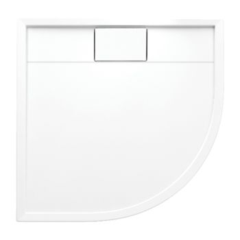- OMNIRES BROOKLYN akrylowy brodzik prysznicowy, 90 x 90 cm, biały połysk BROOKLYN90-OBP - BROOKLYN90-OBP - Łazienki Szydłowski