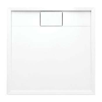 - OMNIRES BROOKLYN akrylowy brodzik prysznicowy, 90 x 90 cm, biały połysk BROOKLYN90-KBP - BROOKLYN90-KBP - Łazienki Szydłowski