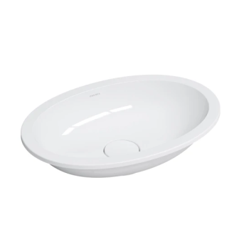 - OMNIRES SHELL M+ Umywalka podblatowa, 48 x 31 cm biały połysk SHELL480UPBP - SHELL480UPBP - Łazienki Szydłowski