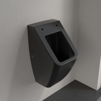 - Villeroy & Boch Venticello pisuar z CeramicPlus, kolor pure black 5504R1R7 - 5504R1R7 - Łazienki Szydłowski