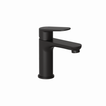 - KLUDI X1 bateria umywalkowa 100 czarny mat 322823975 - 322823975 - Łazienki Szydłowski