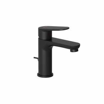 - KLUDI X1 bateria umywalkowa 100 czarny mat 322883975 - 322883975 - Łazienki Szydłowski