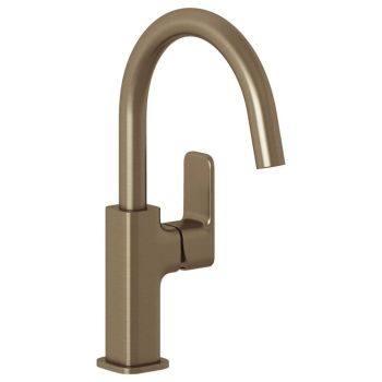  - KLUDI RENON bateria umywalkowa z zaworem Push Open brąz szczotkowany 42027N175 - 42027N175 - Łazienki Szydłowski