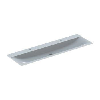 - Geberit Xeno² podwójna umywalka 160 x 48 cm z 2 otworami pod baterię kolor biały mat 500279001 - 500.279.00.1 - Łazienki Szydłowski