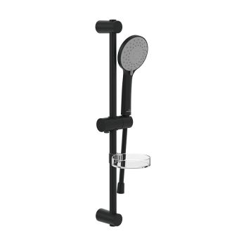  - Villeroy & Boch Universal Showers zestaw prysznicowy 3 rodzaje strumienia czarny mat TVS109004000K5 - TVS109004000K5 - Łazienki Szydłowski
