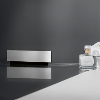 - Villeroy & Boch Wallway maskownica do odpływu ściennego chrom mat UCWAS034169 - UCWAS0341-69 - Łazienki Szydłowski