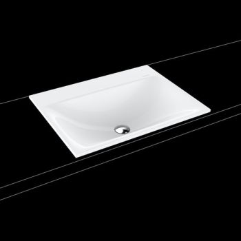 - KALDEWEI SILENIO umywalka wpuszczana w blat 60 x 46 cm stal emaliowana kolor biały z Perl-Effekt 907706313001 - 907706313001 - Łazienki Szydłowski