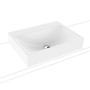 - KALDEWEI SILENIO umywalka nablatowa 60 x 46 cm stal emaliowana kolor biały z Perl-Effekt 904106313001 - 904106313001 - Łazienki Szydłowski