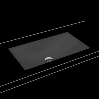 - KALDEWEI SILENIO umywalka podblatowa 63,4 x 39,1 cm stal emaliowana kolor czarny mat z Perl-Effekt 906006313676 - 906006313676 - Łazienki Szydłowski