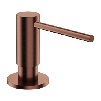 - OMNIRES MODERN PROJECT dozownik mydła w płynie, nablatowy, miedź antyczna szczotkowana MP60723ORB - MP60723ORB - Łazienki Szydłowski