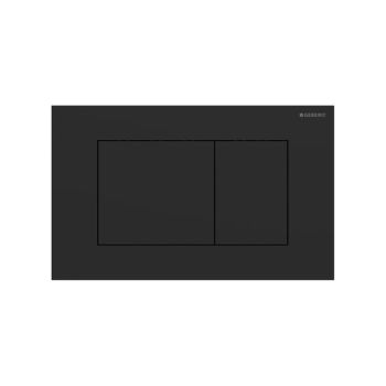  - GEBERIT Sigma 40 przycisk spłukujacy ,prostokątny, spłukiwanie dwudzielne czarny mat / powłoka easy-to-clean 115629141 - 115.629.14.1 - Łazienki Szydłowski