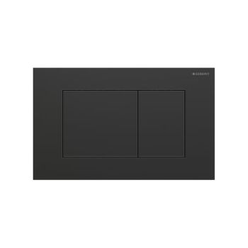  - GEBERIT Sigma 40 Przycisk spłukujacy prostokątny, spłukiwanie dwudzielne czarny chrom / szczotkowany, z powłoką easy-to-clean 115629QD1 - 115.629.QD.1 - Łazienki Szydłowski