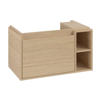 - Villeroy & Boch Skyla szafka pod umywalkę 77,2 cm z 1 szuflada z otwartą półką, kolor nordic oak C78800VJ - C78800VJ - Łazienki Szydłowski