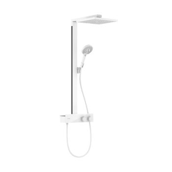  - HANSGROHE Raindance E system prysznicowy natynkowy z termostatem i deszczownicą biały mat  27361700 - 27361700 - Łazienki Szydłowski