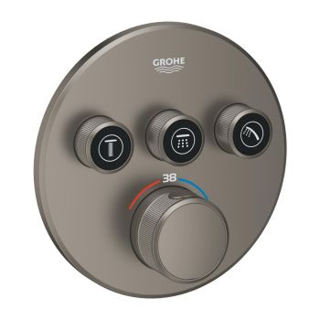  - GROHE-SmartControl Bateria termostatyczna do obsługi trzech wyjść wody kolor satin graphite 29121MG0 - 29121MG0 - Łazienki Szydłowski