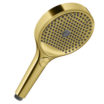 - AXOR ShowerSolutions Słuchawka prysznicowa 130 3jet złoty optyczny szczotkowany 39772250 - 39772250 - Łazienki Szydłowski