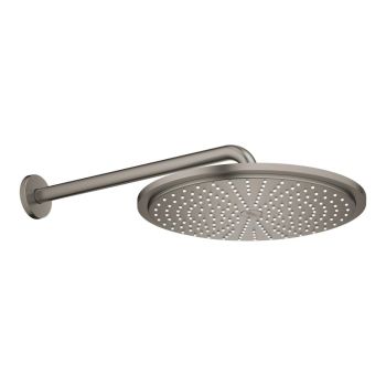 - GROHE-Rainshower Cosmopolitan 310 Deszczownica z ramieniem 380 mm, 1 strumień satin graphite 100738MG00 - 100738MG00 - Łazienki Szydłowski