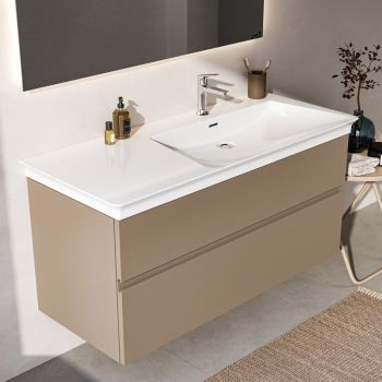 - Ideal Standard La Dolce Vita umywalka ścienna 126 cm z powłoką Ideal Plus, biały E2633MA - E2633MA - Łazienki Szydłowski