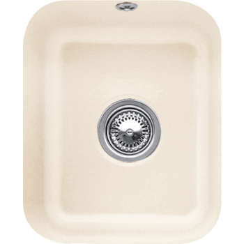 - VILLEROY&BOCH Cisterna 45 Zlewozmywak podblatowy 37 x 43,5 cm , ivory z Ceramic Plus 670402FU - 670402FU - Łazienki Szydłowski