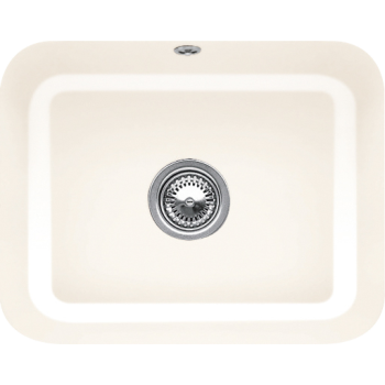  - VILLEROY&BOCH Cisterna 60 C Zlewozmywak podblatowy 55 x 44 cm, kremowy połysk z powłoką ceramicplus 670602KR - 670602KR - Łazienki Szydłowski