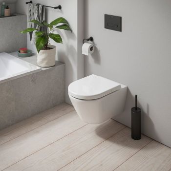  - DURAVIT D-Code miska WC wisząca bez kołnierza 54 x 37 cm kolor biały połysk 29030900212 - 29030900212 - Łazienki Szydłowski