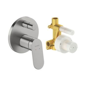  - DURAVIT Wave bateria wannowa natryskowa stal szlachetna szczotkowana WA4210008070 - WA4210008070 - Łazienki Szydłowski