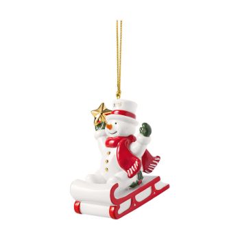  - Villeroy&Boch Christmas Classics Ozdoby bożonarodzeniowe  7,6 x 6,8 x 8,7 cm wielokolorowe 1486754351 - 1486754351 - Łazienki Szydłowski