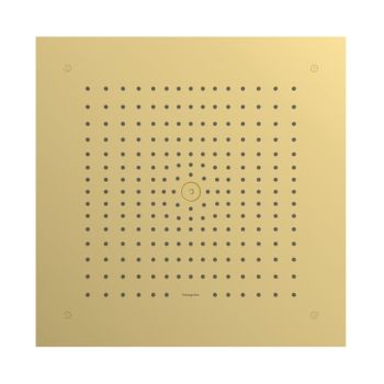 - HANSGROHE Raindance E Deszczownica prysznicowa 40 x 40 cm 1jet złoty optyczny polerowany 26252990 - 26252990 - Łazienki Szydłowski