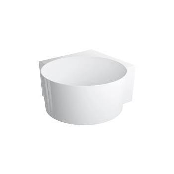  - OMNIRES OVO M+ wanna narożna okrągła, 120 x 120 cm biały połysk OVO120WNBP - OVO120WNBP - Łazienki Szydłowski