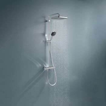  - GROHE-Vitalio Comfort system prysznicowy natynkowy z termostatem z EcoJoy, chrom 26697001 - 26697001 - Łazienki Szydłowski