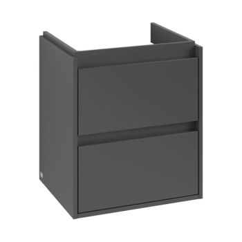 - Villeroy & Boch Skyla szafka pod umywalkę, 2 szuflady grafit C79300VR - C79300VR - Łazienki Szydłowski